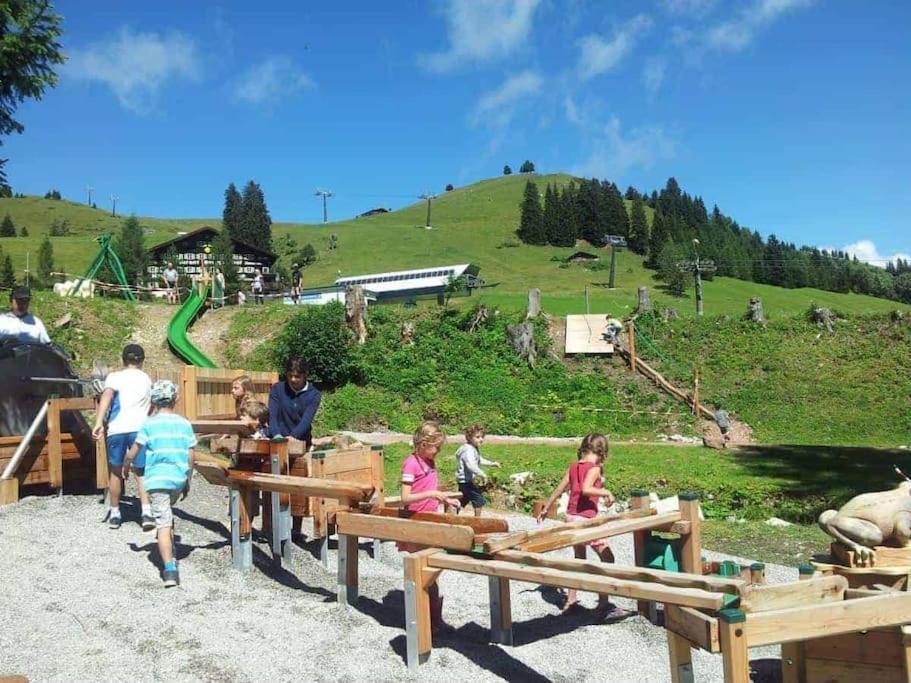 Ferienwohnung Ochsenhorn In Lofer 100 M² / 4-8 P. Dış mekan fotoğraf